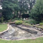 Garden Pond Installation